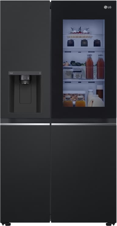 LG InstaView Side-by-side GSGV81EPLL (musta)