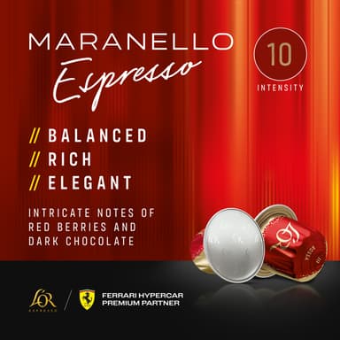 L’OR Maranello Espresso kahvikapselit (10 kpl)