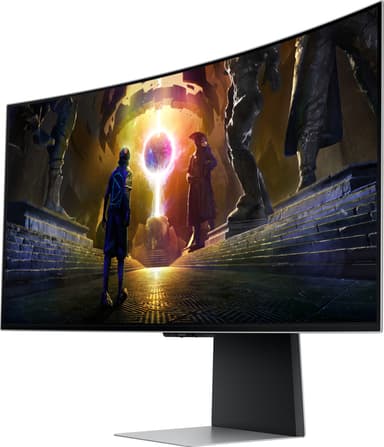 Samsung Odyssey G8 S34DG850S 34" kaareva OLED-näyttö