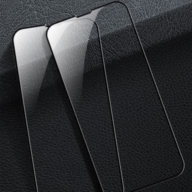 5D karkaistu lasi näytönsuoja iPhonelle (2 kpl) iPhone 12 Pro