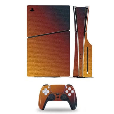 Skin Stick suojaava iho PS5 Slim -konsoliin Ruskea