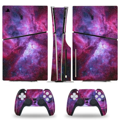 Skin Stick suojaava iho PS5 Slim -konsoliin Violetti