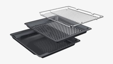 Siemens iQ500 Uuni Integroitava HB579GFR3 (Musta/Ruostumaton teräs)