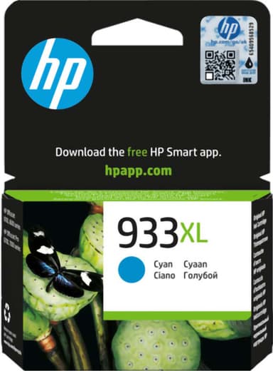 HP 933XL mustekasetti (syaani)