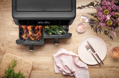 F&B Dual Zone Airfryer 11L 34757 (musta)