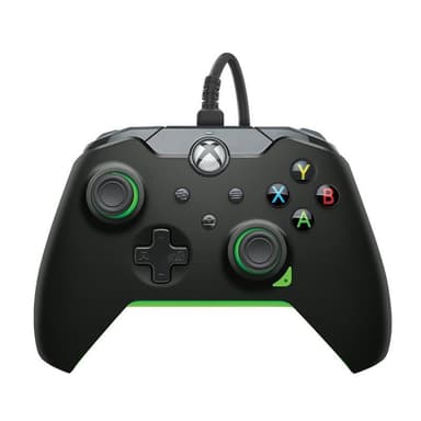 PDP Rematch Trådad kontroll för Xbox & Windows, Neon Svart