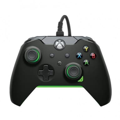 PDP Rematch Trådad kontroll för Xbox & Windows, Neon Svart