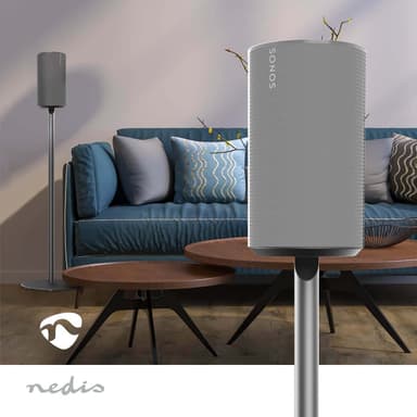Nedis Kaiutinteline | Sopii käytettäväksi: Sonos® Era100 | Teline | 3 kg | Kiinteä | ABS-Muovi / Metalli | Musta