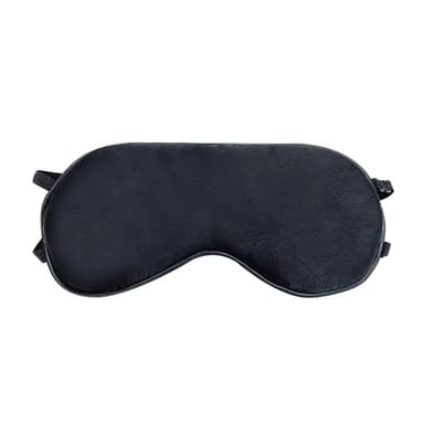 Nukkumisnaamari säädettävä Mulberry silkki Musta
