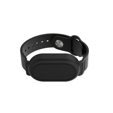 Silikoninen rannekkeen suojakuori Galaxy SmartTag2:lle Musta