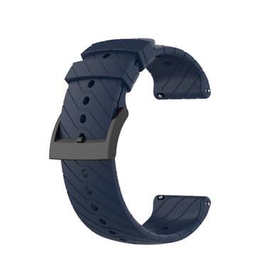 Kellon ranneke Garmin Forerunnerille 22mm silikonia Sininen