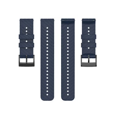 Kellon ranneke Garmin Forerunnerille 22mm silikonia Sininen