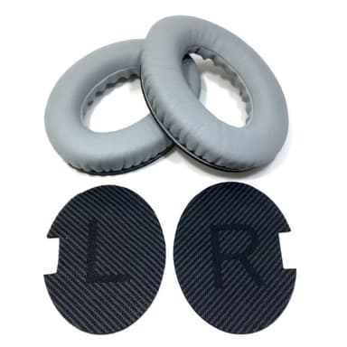 Korvatyynyt Bose QC35/25/15, AE2, AE 2i, AE 2w, SoundTrue, SoundLink Harmaa