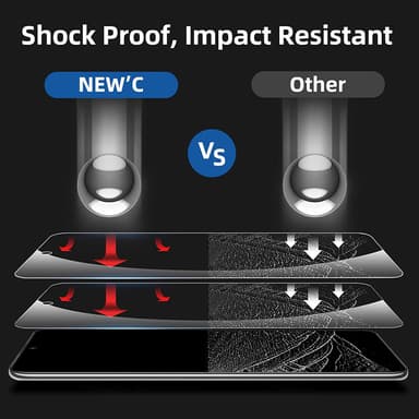Näytönsuoja Samsung Galaxy S21 karkaistu lasi 3 kpl