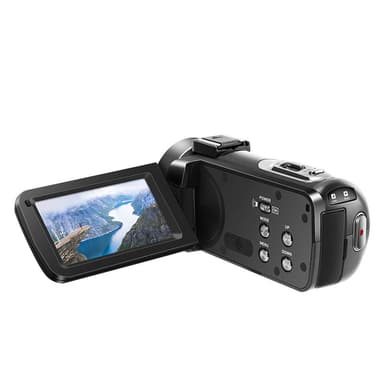 Videokamera 2,7K/36MP/16x zoom/IR-pimeänäkö