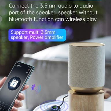 Bluetooth langaton lähetin / vastaanotin handsfree AUX
