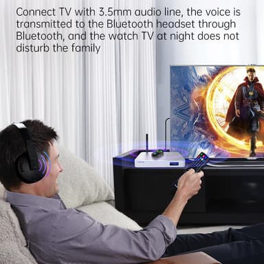 Bluetooth langaton lähetin / vastaanotin handsfree AUX