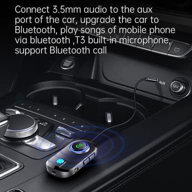 Bluetooth langaton lähetin / vastaanotin handsfree AUX