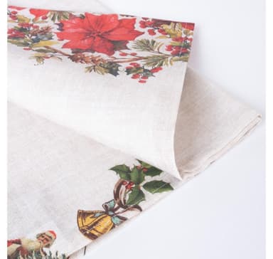 Kaitaliina CHRISTMAS 50x136cm, joulu kuvio