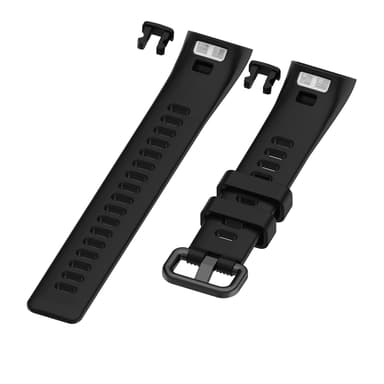 Huawei Band 3/3 Pro / 4 Pro -rannekoru musta TPU