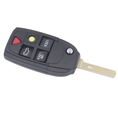 Auton avainkotelo Volvo 5 -painikkeille musta