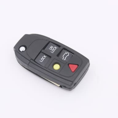 Auton avainkotelo Volvo 5 -painikkeille musta