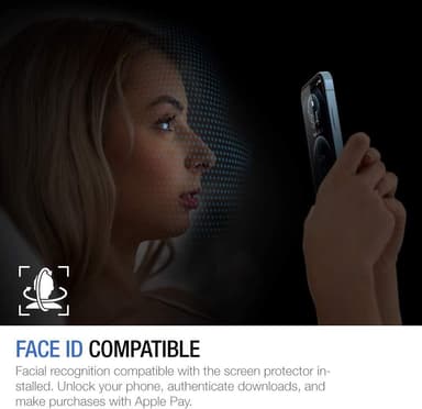 Karkaistu lasi näytönsuoja Läpinäkyvä iPhone 14 Pro
