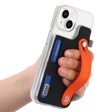 Matkapuhelinkotelo korttitelineellä/jalustalla Musta iPhone 14 Pro Max