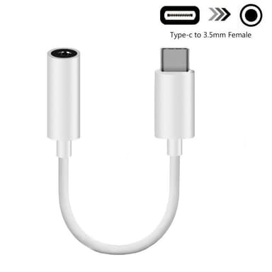 USB-C-johto 3.5 mm adapteriin