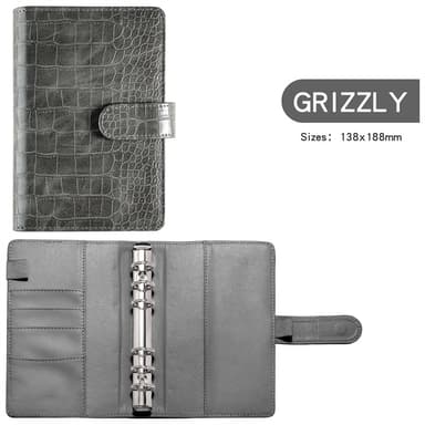 Cash Budget Binder Harmaa