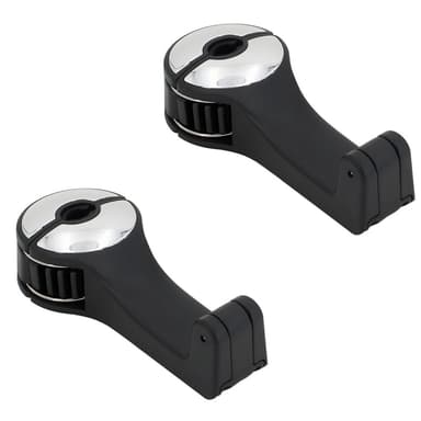 Monitoimikoukku/pidike auton niskatuelle 2 kpl Hopea
