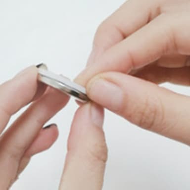 10 kpl erittäin vahvoja neodyymimagneetteja itseliimautuvalla taustalla Hopea 8 x 3 mm