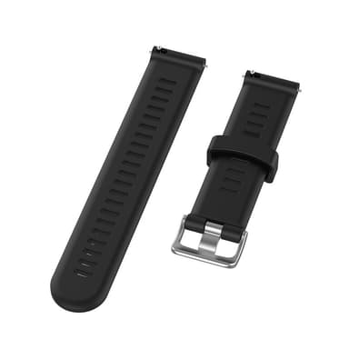 Kellon ranneke Garmin Forerunner 245 silikonille Musta 20 mm