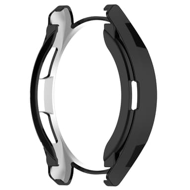 TPU Openwork Half-Cover suojakuori Samsung Galaxy Watch 6 Classicille Musta 43mm/4.5 x 4.5 cm