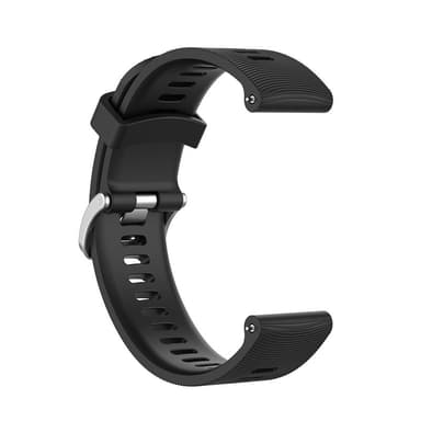Kellon ranneke Garmin Forerunner 245 silikonille Musta 20 mm