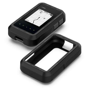 Pehmeä silikonikotelo Garmin eTrex Solarille Musta