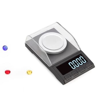 Erittäin tarkka mini-digitaalivaaka 10 g / 0,001 g