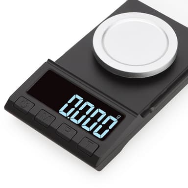 Erittäin tarkka mini-digitaalivaaka 10 g / 0,001 g