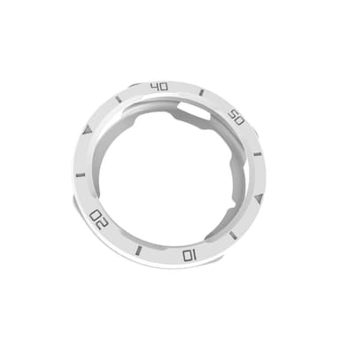 Suojakuori ja näytönsuoja Samsung Galaxy Watch 5 Prolle 45 mm Valkoinen