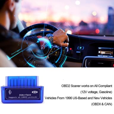 OBDII vikakoodinlukija - Bluetooth 2.0