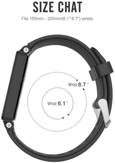 Garmin Forerunner 920XT ranneke silikoni musta