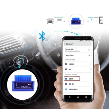OBDII vikakoodinlukija - Bluetooth 2.0
