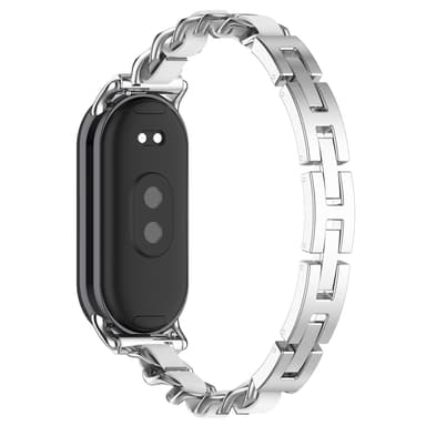 Xiaomi Band 9/9 NFC muodikas ranneke Hopea