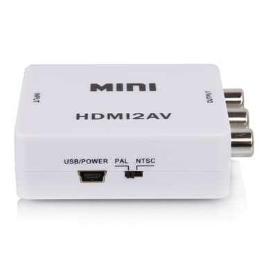 HDMI-AV/RCA-signaalin muunnin 1080p