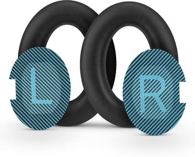 Korvatyynyt Bose QC35/25/15, AE2, AE 2i, AE 2w, SoundTrue, SoundLink Musta + Sininen