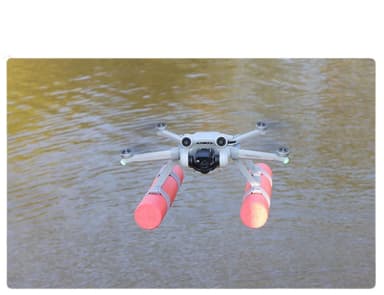 Kelluva laskuteline vesilaskuun DJI Mini 3 Pro/Mini3/Mini 4 Pro Harmaa