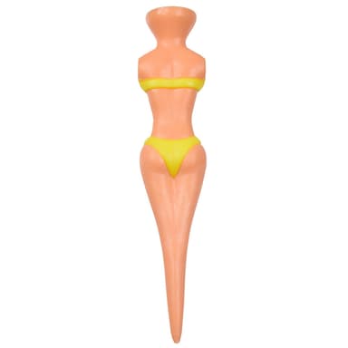 Golf Tees Bikini 4 kpl Monivärinen