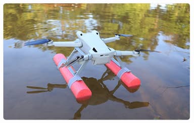 Kelluva laskuteline vesilaskuun DJI Mini 3 Pro/Mini3/Mini 4 Pro Harmaa