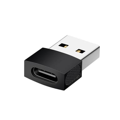 USB-C-USB-sovitin Musta