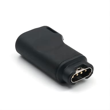 USB-C-sovitin Garmin-kellon lataamiseen Musta